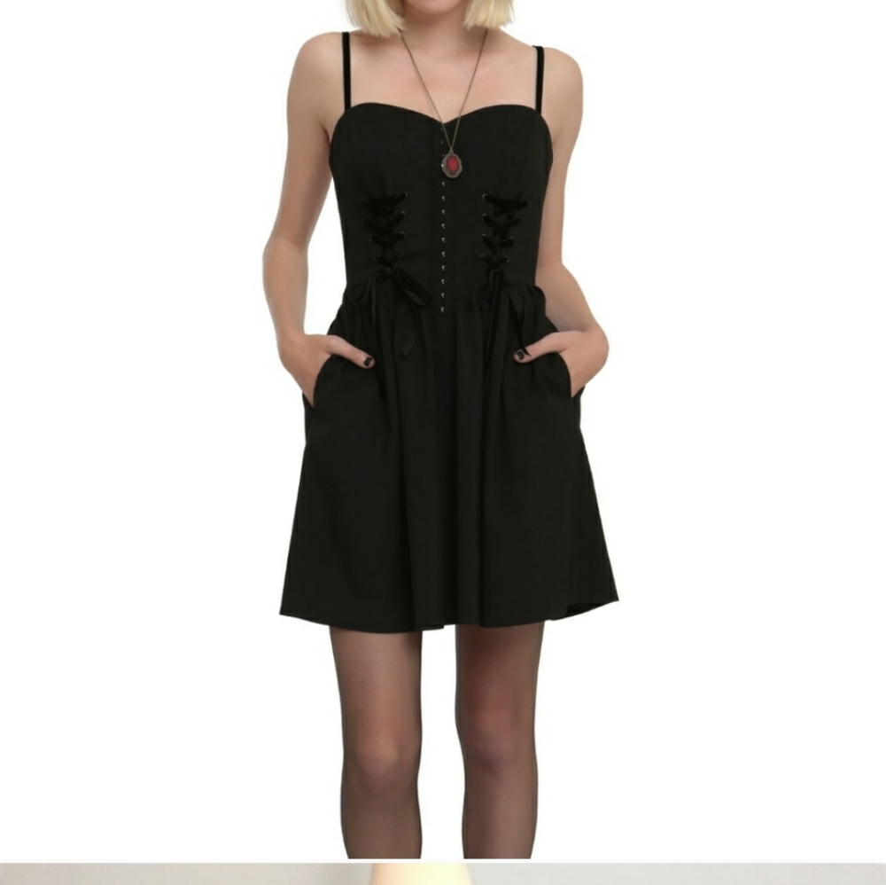 SOLD Spin Doctor corset dress